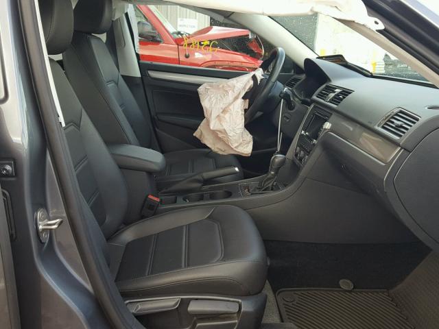 1VWAT7A39FC085762 - 2015 VOLKSWAGEN PASSAT S გრაფიტი ფოტო 5