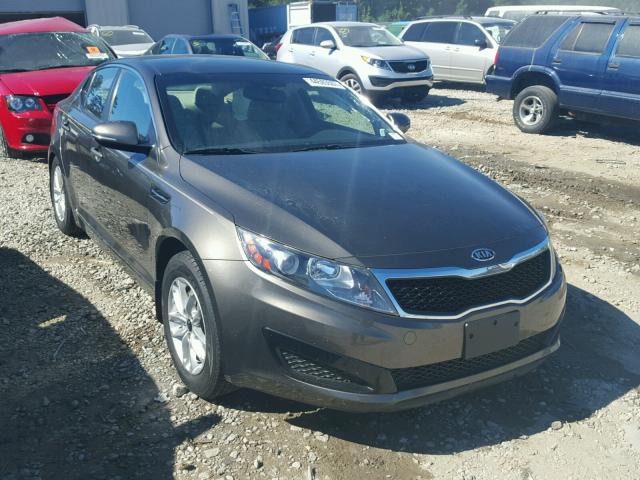 KNAGM4A73B5163332 - 2011 KIA OPTIMA GRAY photo 1