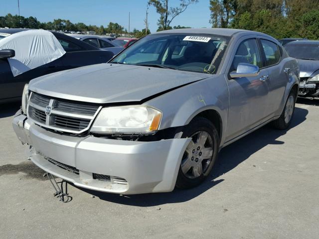 1B3LC46K28N184149 - 2008 DODGE AVENGER SE SILVER photo 2