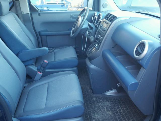 5J6YH28543L036407 - 2003 HONDA ELEMENT EX BLUE photo 5