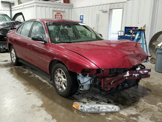 1G3WH52H31F250432 - 2001 OLDSMOBILE INTRIGUE G BURGUNDY photo 1