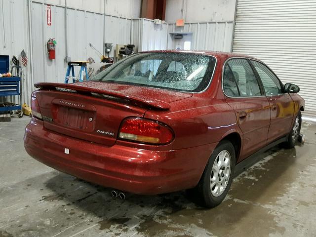 1G3WH52H31F250432 - 2001 OLDSMOBILE INTRIGUE G BURGUNDY photo 4