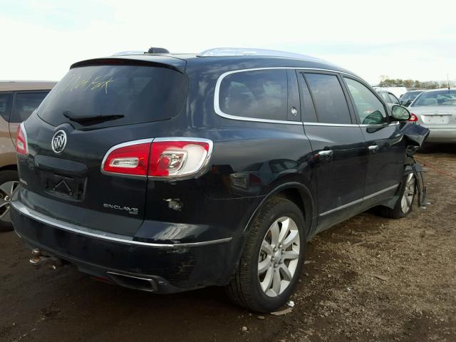 5GAKVCKD3HJ109118 - 2017 BUICK ENCLAVE BLACK photo 4