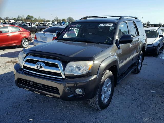 JTEBU14R878080148 - 2007 TOYOTA 4RUNNER SR BLACK photo 2