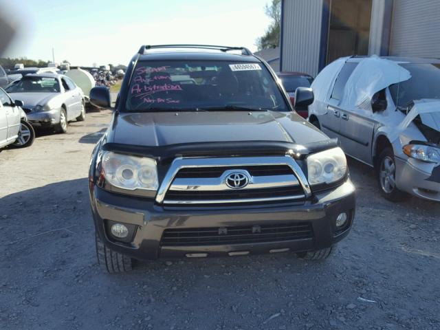 JTEBU14R878080148 - 2007 TOYOTA 4RUNNER SR BLACK photo 9