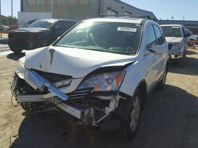 JHLRE38797C047079 - 2007 HONDA CR-V EXL WHITE photo 2