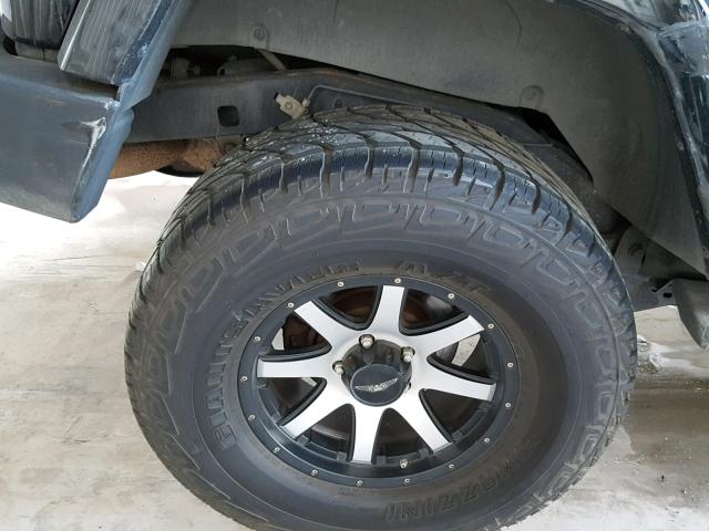 1J4FA54198L509502 - 2008 JEEP WRANGLER S შავი ფოტო 10