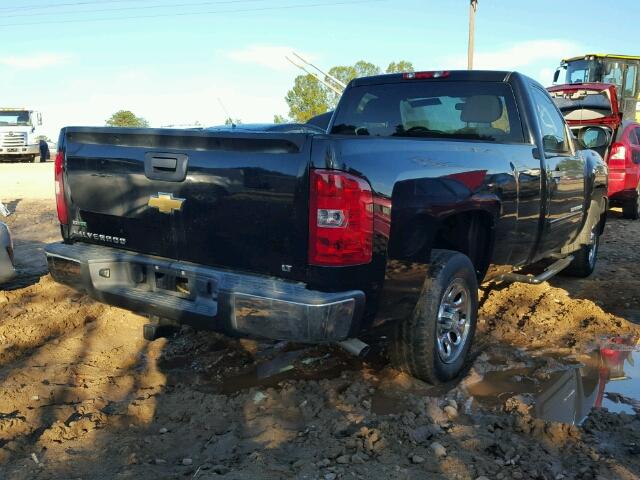 1GCPCSEA4AZ223674 - 2010 CHEVROLET SILVERADO BLACK photo 4