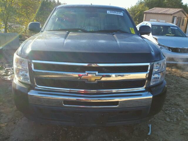 1GCPCSEA4AZ223674 - 2010 CHEVROLET SILVERADO BLACK photo 9