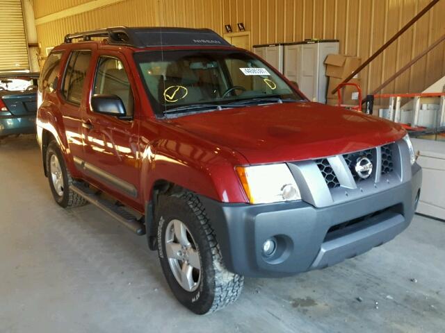 5N1AN08W07C526342 - 2007 NISSAN XTERRA MAROON photo 1