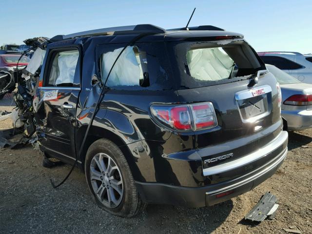 1GKKVRKD8DJ149730 - 2013 GMC ACADIA SLT შავი ფოტო 3