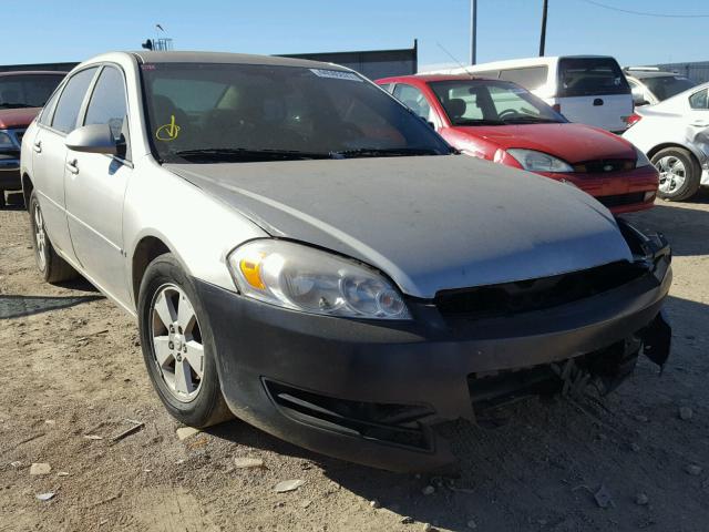 2G1WT58NX81287807 - 2008 CHEVROLET IMPALA LT GRAY photo 1