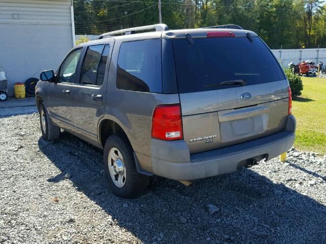 1FMZU62K82UD48570 - 2002 FORD EXPLORER X TAN photo 3