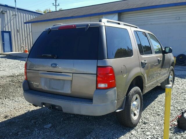 1FMZU62K82UD48570 - 2002 FORD EXPLORER X TAN photo 4