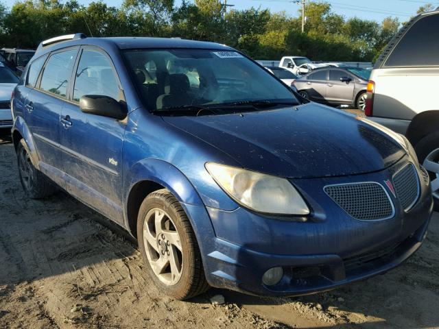 5Y2SL63865Z444328 - 2005 PONTIAC VIBE BLUE photo 1