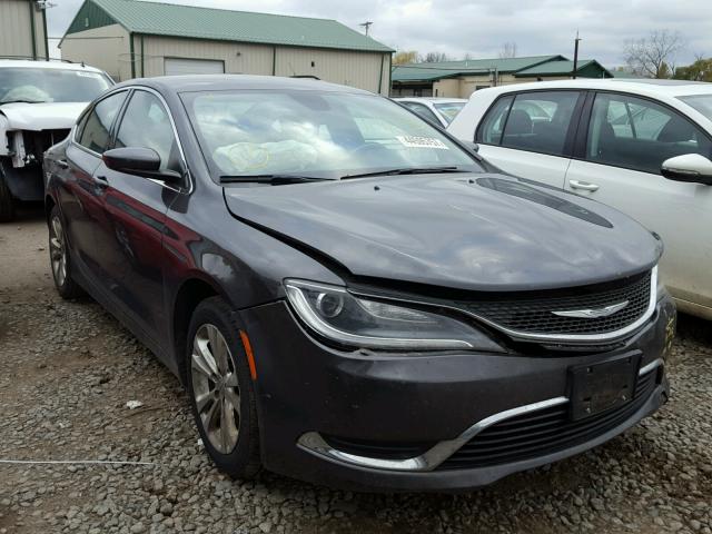 1C3CCCAB8FN603364 - 2015 CHRYSLER 200 GRAY photo 1