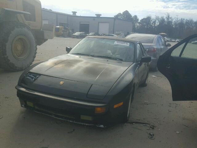 WP0AA0946FN457124 - 1985 PORSCHE 944 BLACK photo 2