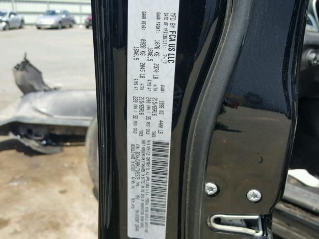 3C4NJCABXJT102379 - 2018 JEEP COMPASS SP 黑色 照片 10