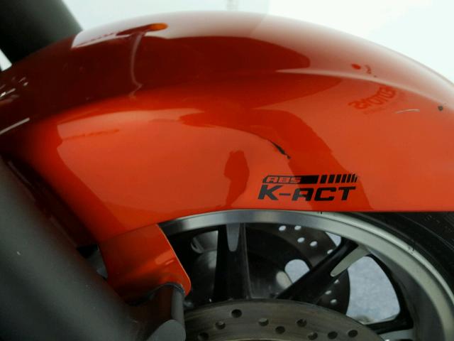 JKBVNRK12EA004382 - 2014 KAWASAKI VN1700 ORANGE photo 15