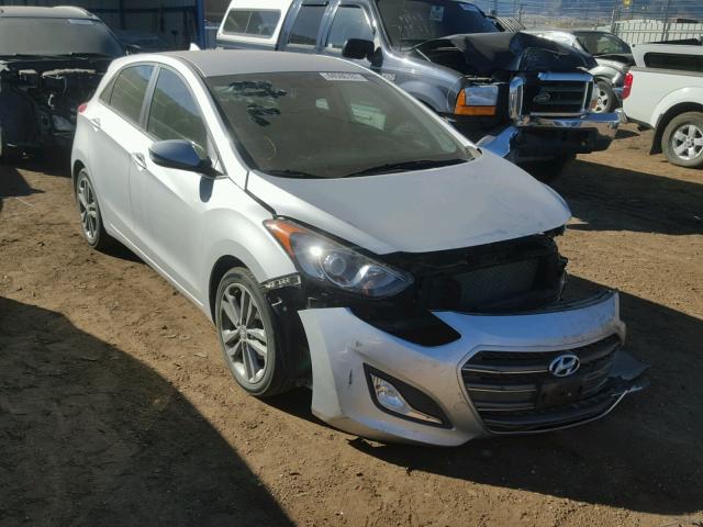 KMHD35LH5GU288216 - 2016 HYUNDAI ELANTRA GT SILVER photo 1