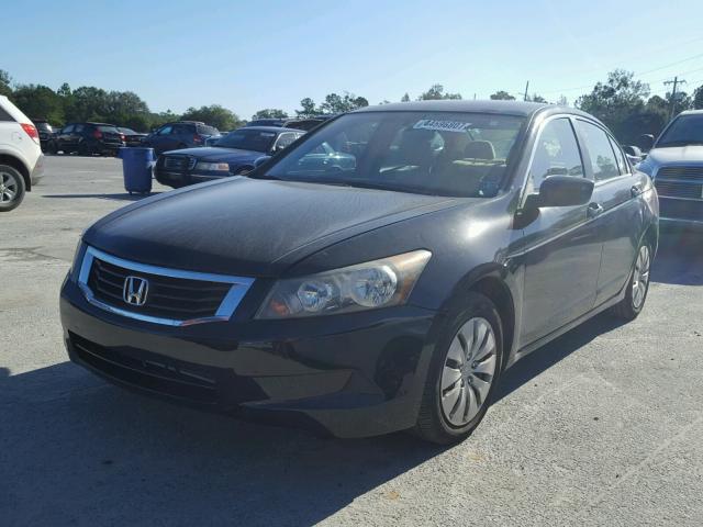 1HGCP26349A029273 - 2009 HONDA ACCORD BLACK photo 2