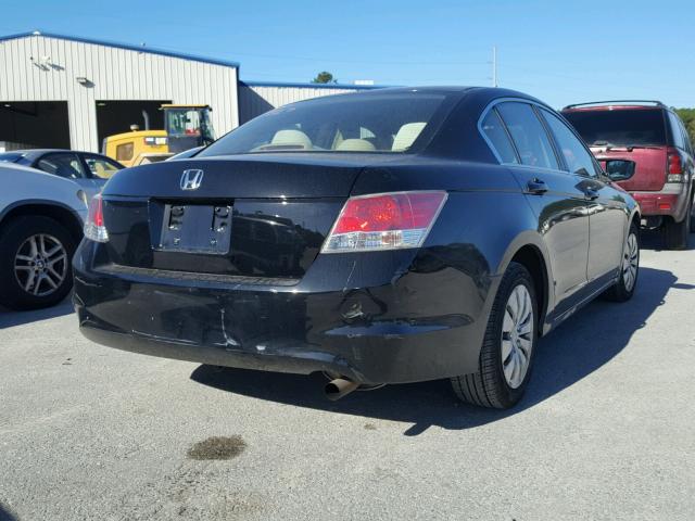 1HGCP26349A029273 - 2009 HONDA ACCORD BLACK photo 4