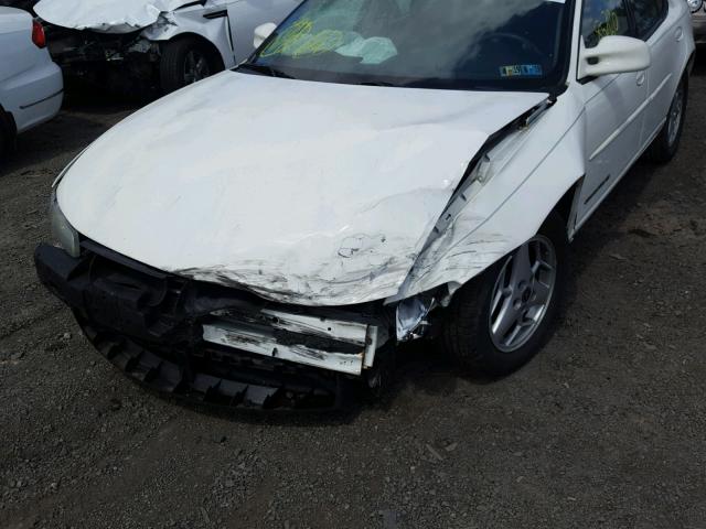 1G2WK52J03F128591 - 2003 PONTIAC GRAND PRIX WHITE photo 10