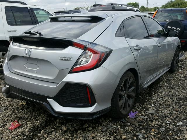 SHHFK7H91HU227399 - 2017 HONDA CIVIC SPOR GRAY photo 4
