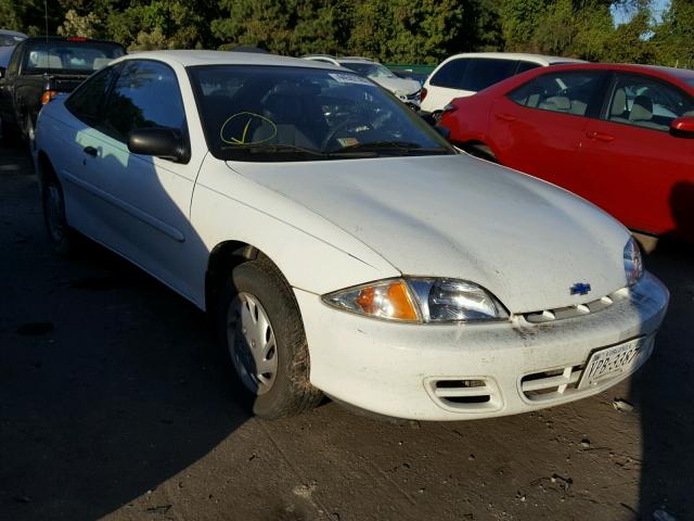 1G1JC124117278778 - 2001 CHEVROLET CAVALIER WHITE photo 1