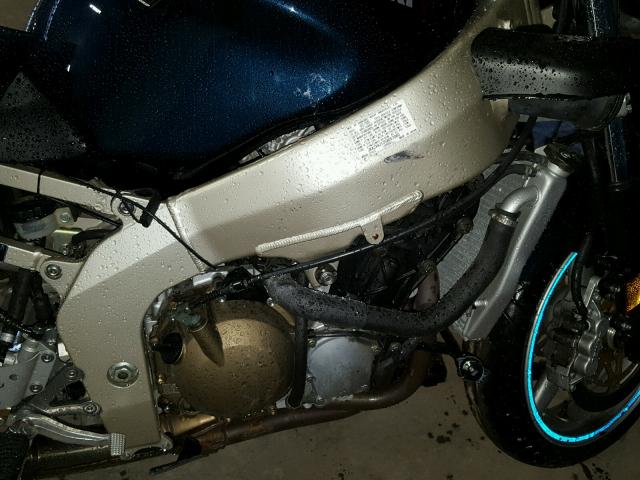 JKAZX4J135A057080 - 2005 KAWASAKI ZX600 J1 BLUE photo 7