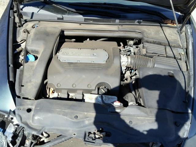 19UUA66235A025164 - 2005 ACURA TL GREEN photo 7