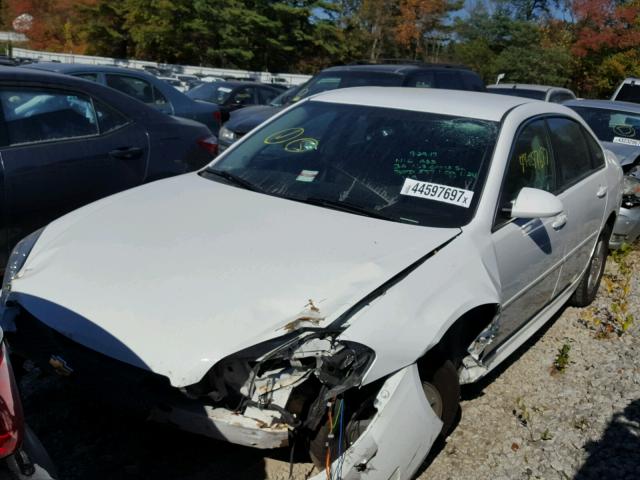 2G1WG5EK7B1310174 - 2011 CHEVROLET IMPALA LT WHITE photo 2