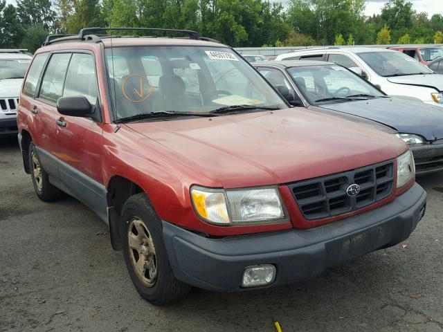 JF1SF6354XH705080 - 1999 SUBARU FORESTER L RED photo 1