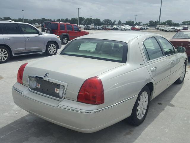 1LNHM81V07Y600413 - 2007 LINCOLN TOWN CAR S BEIGE photo 4