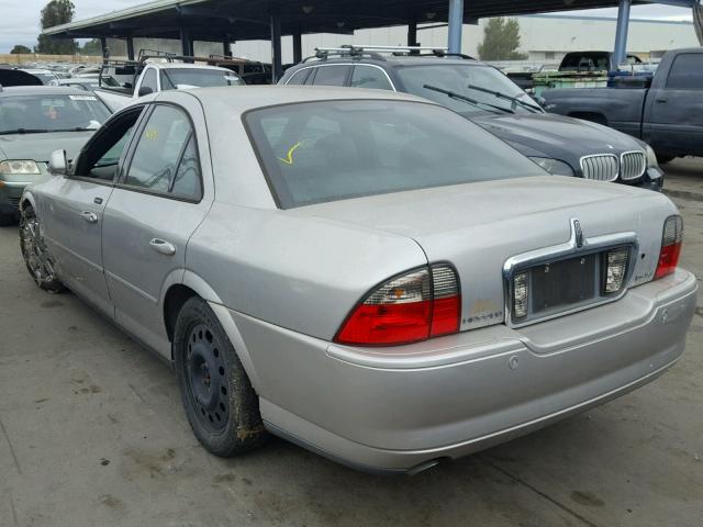 1LNHM87A94Y634155 - 2004 LINCOLN LS SILVER photo 3