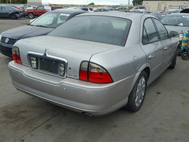 1LNHM87A94Y634155 - 2004 LINCOLN LS SILVER photo 4