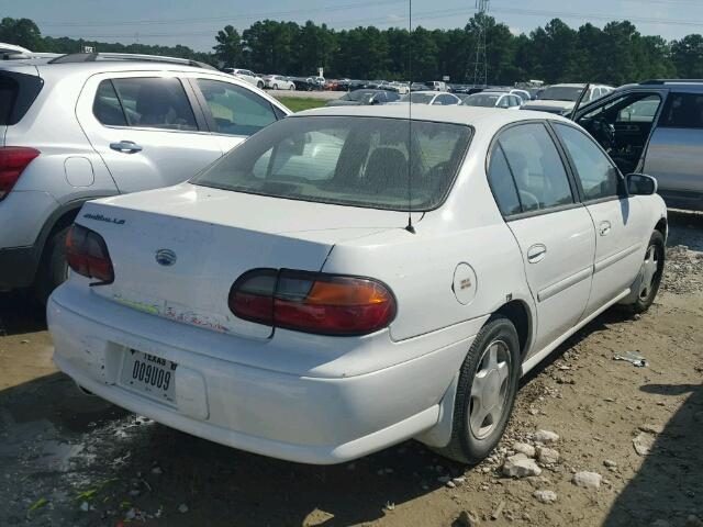 1G1NE52J9Y6195513 - 2000 CHEVROLET MALIBU LS 白色 照片 4