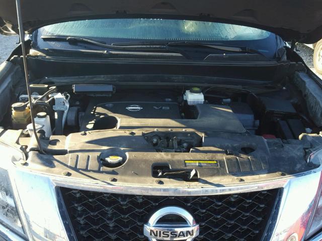 5N1AR2MM3EC618076 - 2014 NISSAN PATHFINDER GRAY photo 7