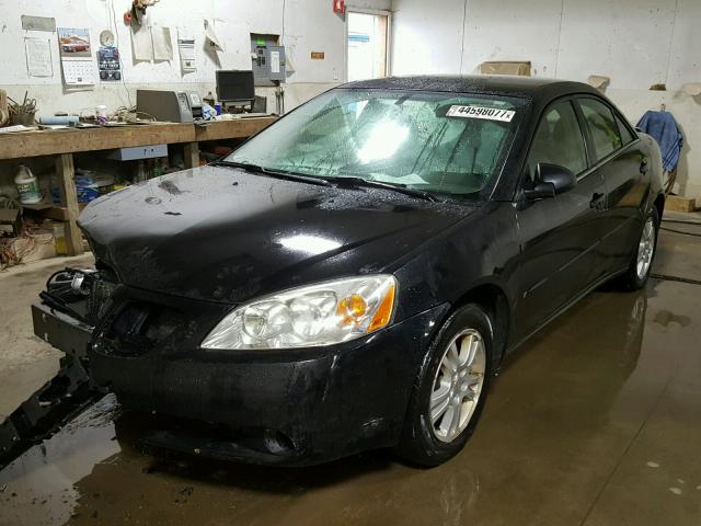 1G2ZG558964134204 - 2006 PONTIAC G6 SE1 BLACK photo 2