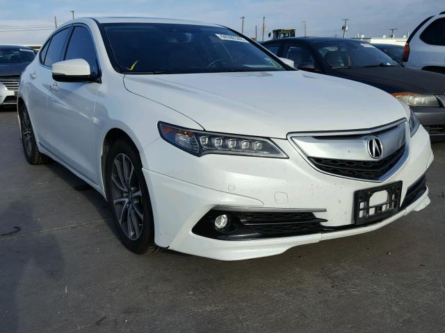 19UUB2F77FA007740 - 2015 ACURA TLX ADVANC Ақ фото 1