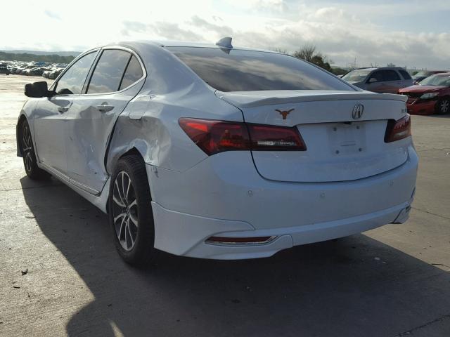 19UUB2F77FA007740 - 2015 ACURA TLX ADVANC WHITE photo 3