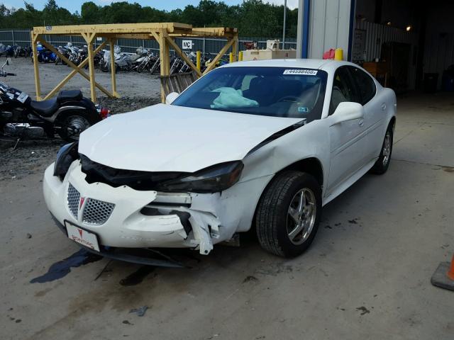 2G2WP522141323022 - 2004 PONTIAC GRAND PRIX WHITE photo 2