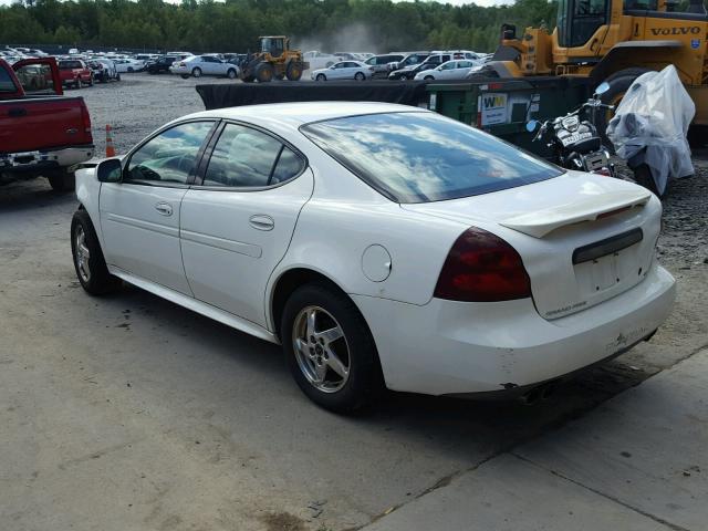2G2WP522141323022 - 2004 PONTIAC GRAND PRIX WHITE photo 3