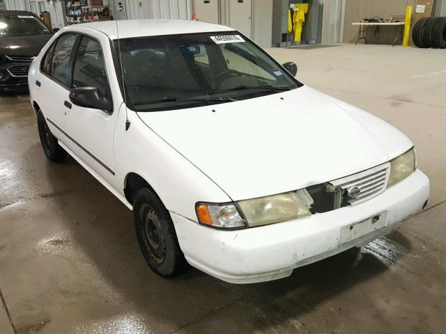 1N4AB41D8TC805213 - 1996 NISSAN SENTRA E WHITE photo 1