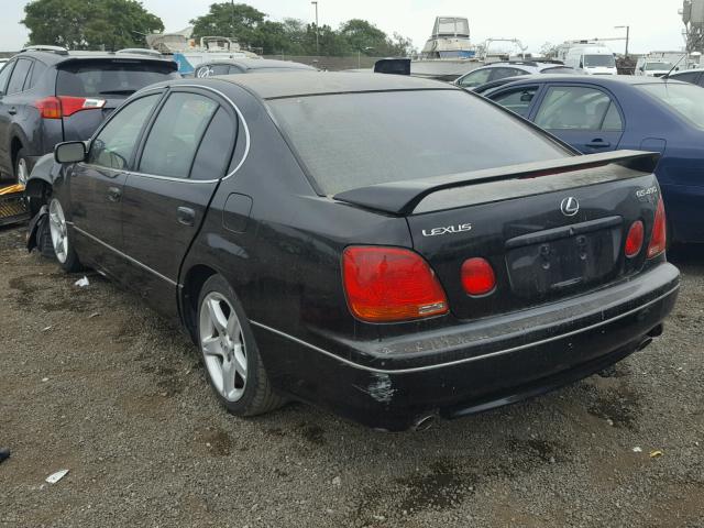 JT8BL69S310006270 - 2001 LEXUS GS 430 BLACK photo 3