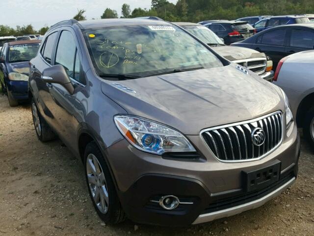 KL4CJCSB5EB587988 - 2014 BUICK ENCORE TAN photo 1