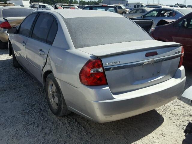 1G1ZT52855F278663 - 2005 CHEVROLET MALIBU LS ვერცხლისფერი ფოტო 3