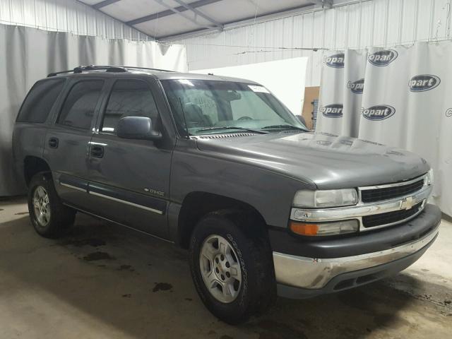 1GNEC13T01J300486 - 2001 CHEVROLET TAHOE C150 GRAY photo 1