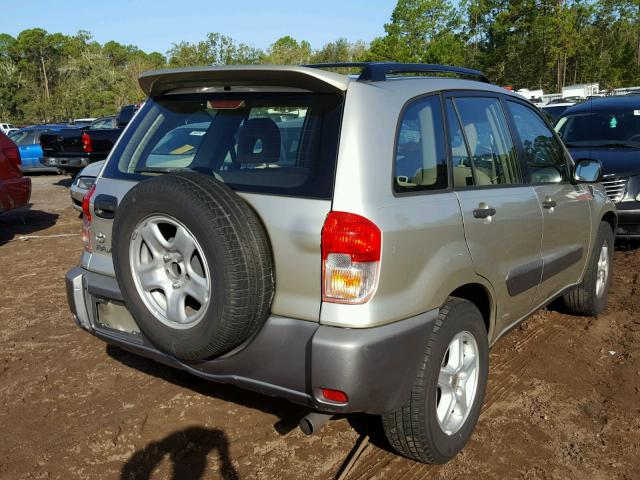 JTEGH20V820055986 - 2002 TOYOTA RAV4 GOLD photo 4