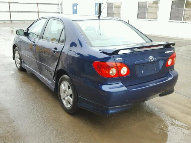 1NXBR30E96Z595472 - 2006 TOYOTA COROLLA CE BLUE photo 3